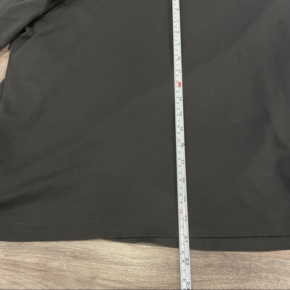 EUC LL Bean Simple Lightweight Women’s Turtleneck Top Black Sz XL - Picture 3 of 8